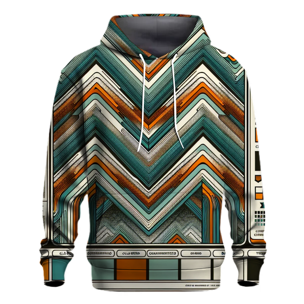 Classic Chevron Vibes Hoodie