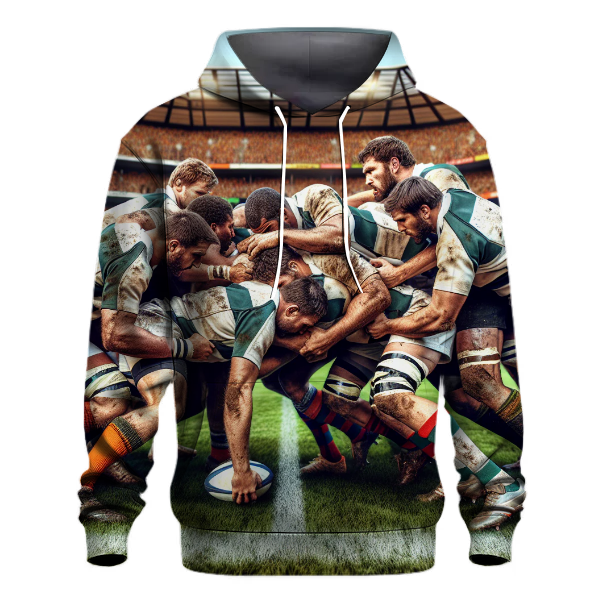 Rugby Scrum Spirit Hoodie