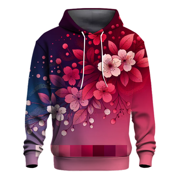 Berry Blossom Fusion Hoodie