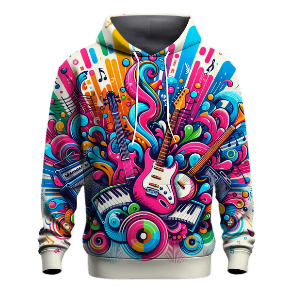 Colorful Music Festival Hoodie