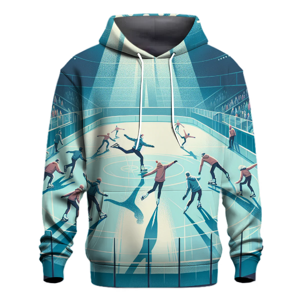 Ice Skating Whirl Hoodie