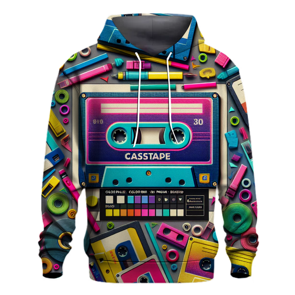 Cassette Retro Tunes Hoodie