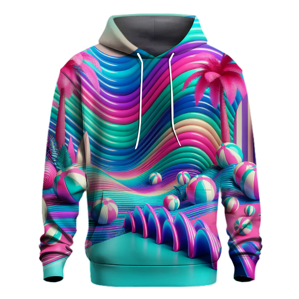 Neon Beach Party Hoodie