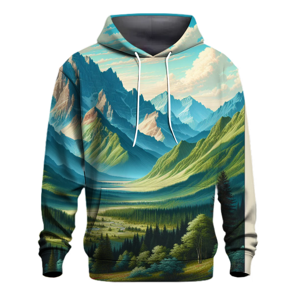Wanderlust Mountain Escape Hoodie