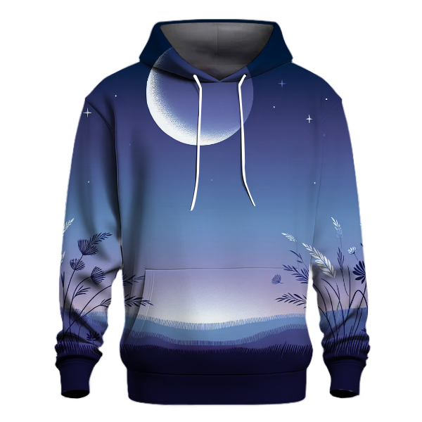 Moonlit Meadow Gradient Hoodie