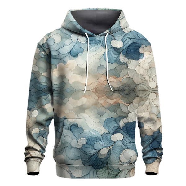 Serene Lake Reflection Hoodie