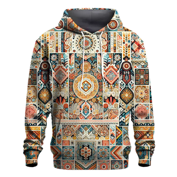Folk Art Patterns Hoodie