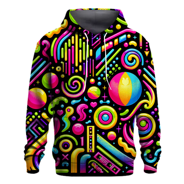 Electric Neon Party Hoodie