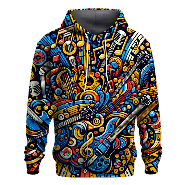 Retro 70s Music Vibes Hoodie