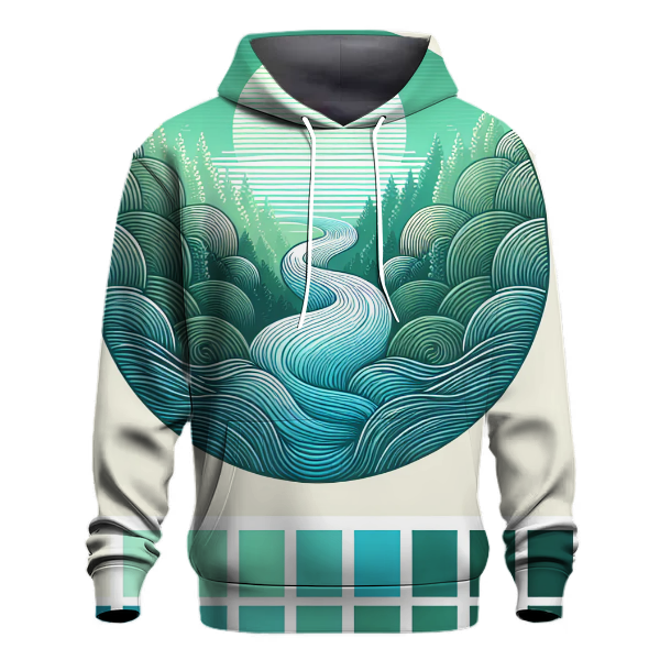 Mystical River Gradient Hoodie