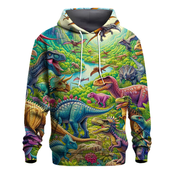 Playful Dino Adventures Hoodie