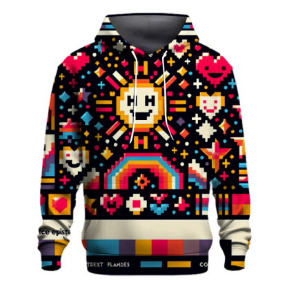 Retro Pixel Art Hoodie