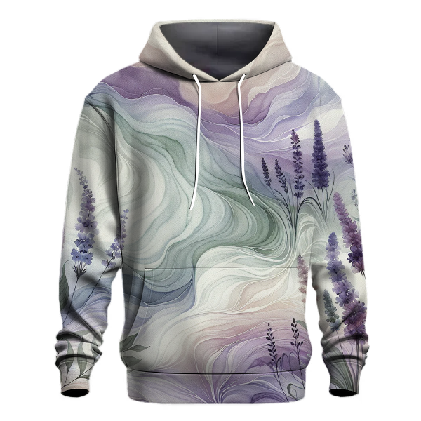 Hazy Lavender Meadow Hoodie
