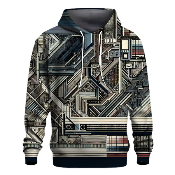Retro Tech Burst Hoodie