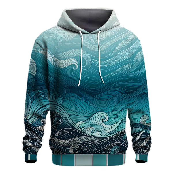 Ocean Depth Drift Hoodie