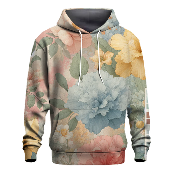 Floral Dawn Delight Hoodie