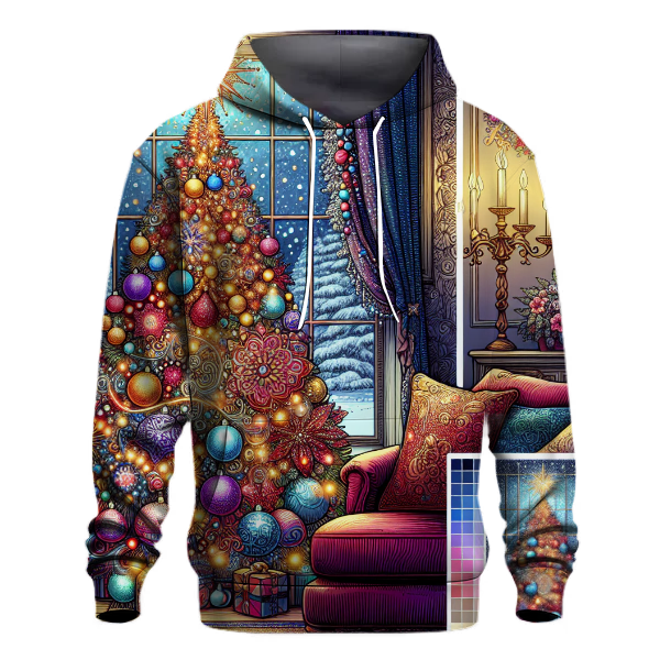 Cheerful Christmas Tree Hoodie