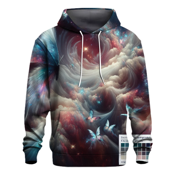 Galactic Butterfly Dance Hoodie