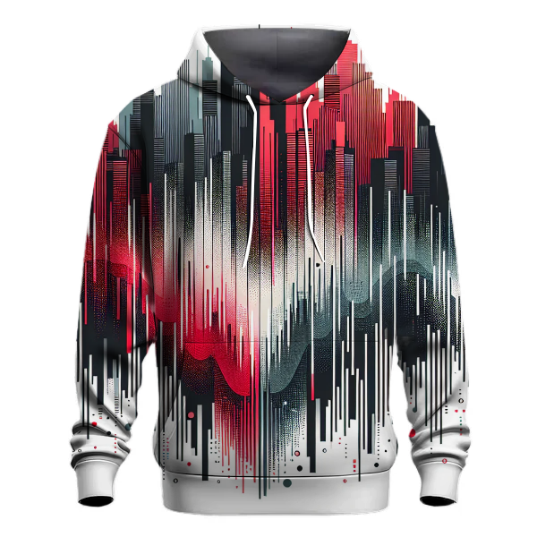 Crimson Echo Hoodie