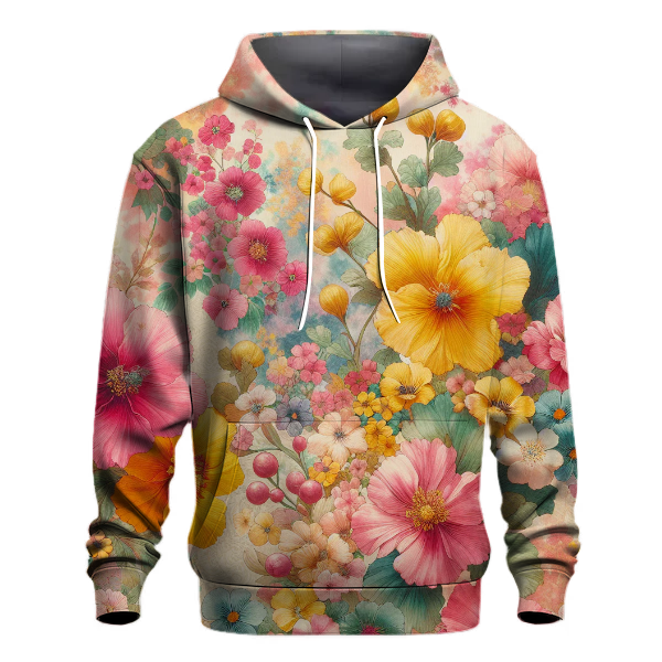 Blooming Floral Burst Hoodie