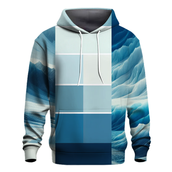 Glacier Blue Ombre Hoodie