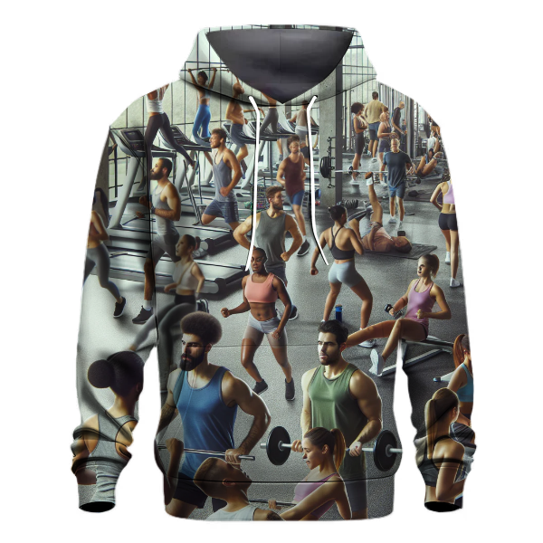 Gym Motivation and Power Hoodie