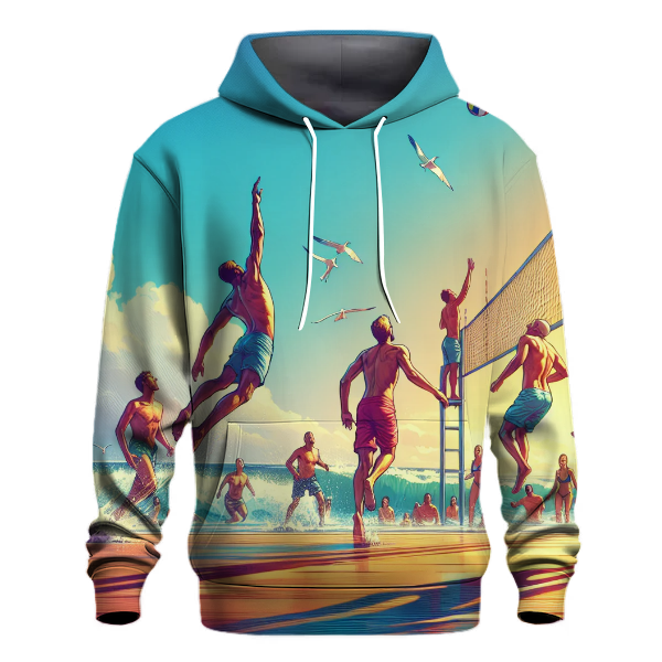 Volleyball Beach Spirit Hoodie