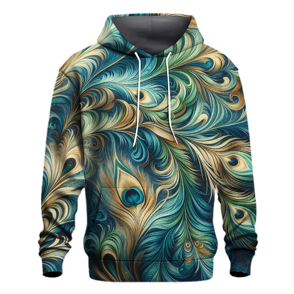 Peacock Plume Dance Hoodie