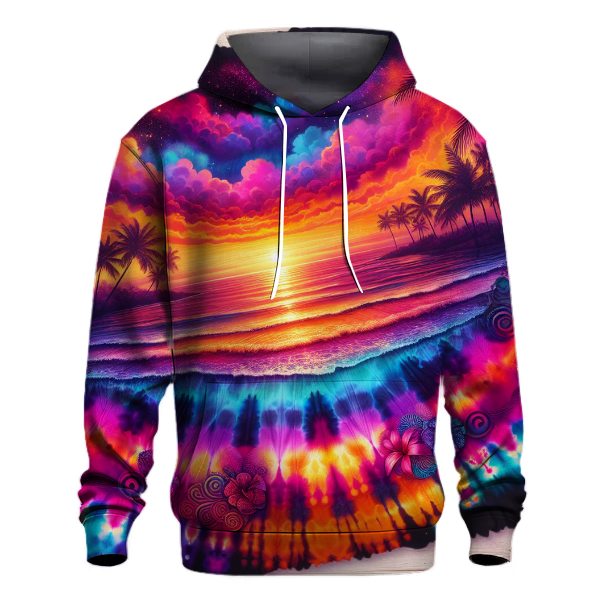 Tropical Sunset Fusion Hoodie