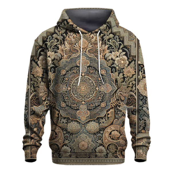 Elegant Oriental Patterns Hoodie