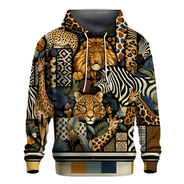 Stylish Animal Prints Hoodie