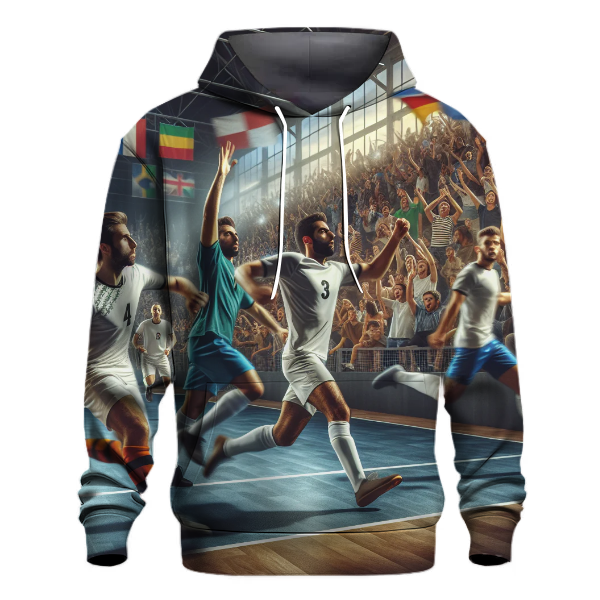 Futsal Game Day Excitement Hoodie