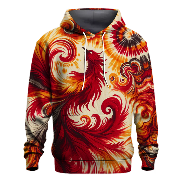 Fiery Phoenix Glow Hoodie