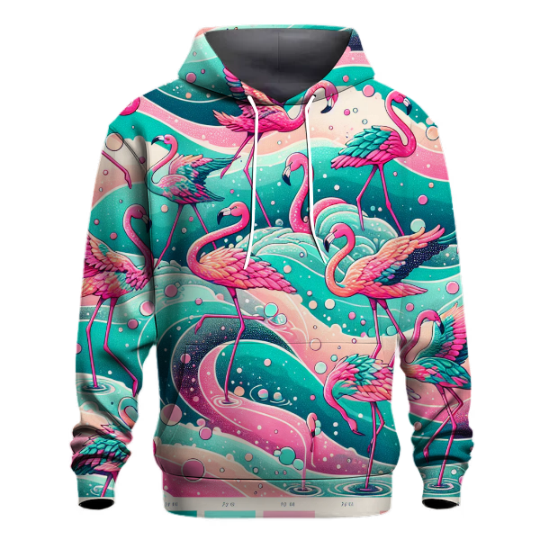 Flamingo Dream Tide Hoodie