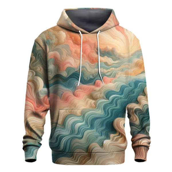Seaside Sunset Tie-dye Hoodie