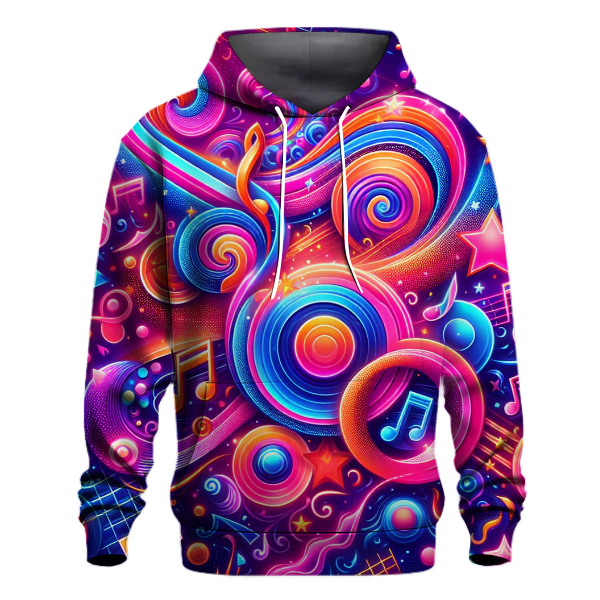 Funky Disco Patterns Hoodie