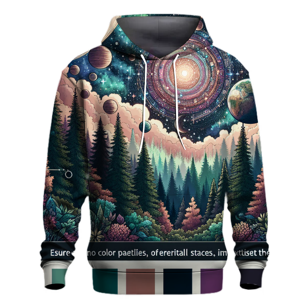 Galactic Forest Retreat Hoodie