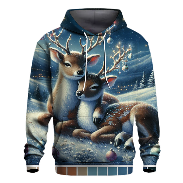 Reindeer Love Story Hoodie