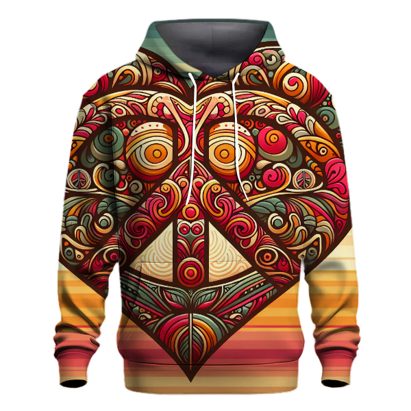 Groovy Love Vibes Hoodie
