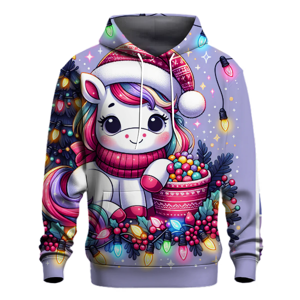 Magical Unicorn Holiday Hoodie