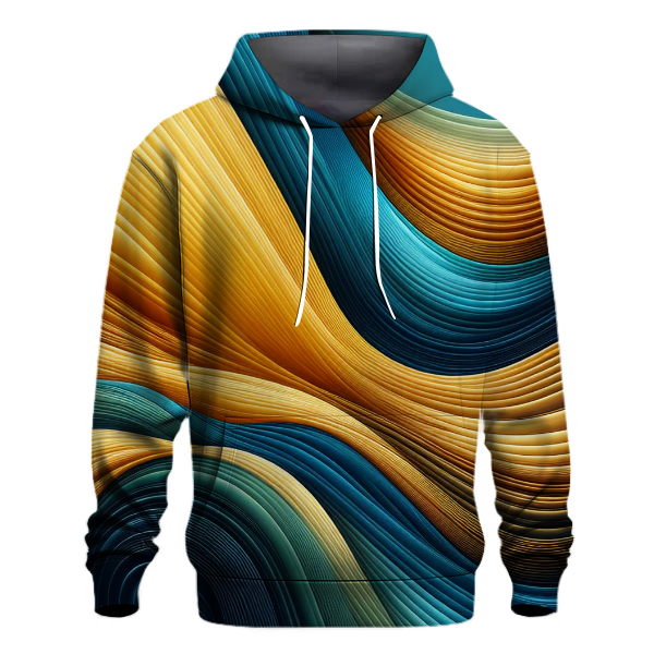 Citrine Wave Hoodie