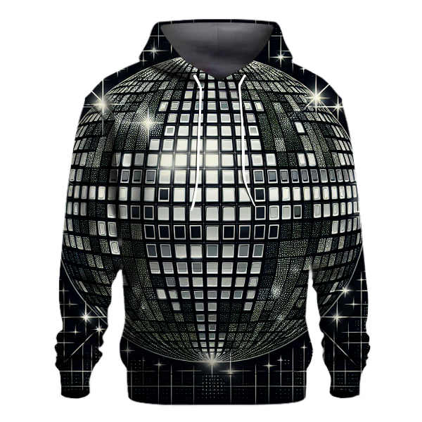Classic Disco Ball Reflection Hoodie