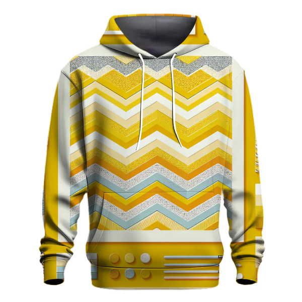Sunshine Chevron Delight Hoodie