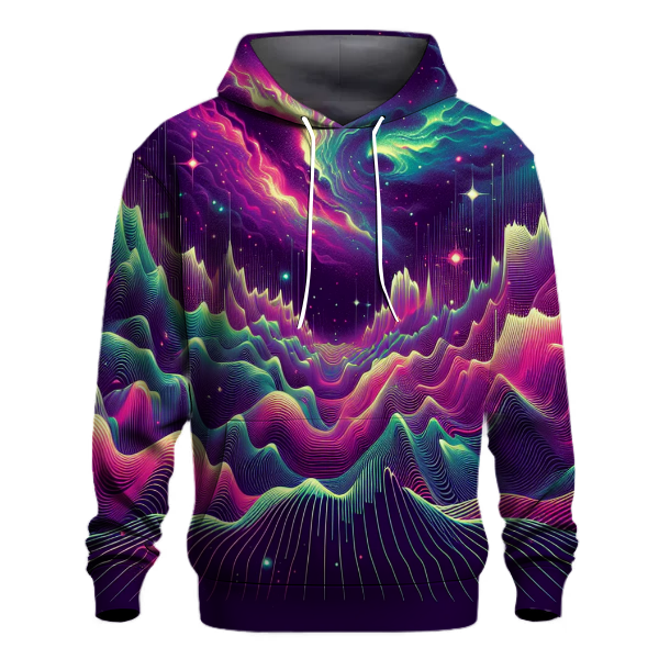 Galactic Groove Waves Hoodie