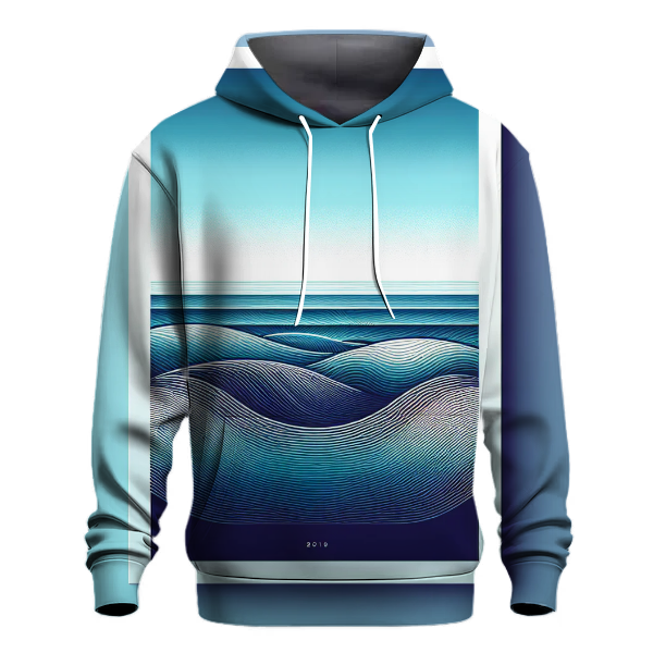 Ocean Wave Fade Hoodie