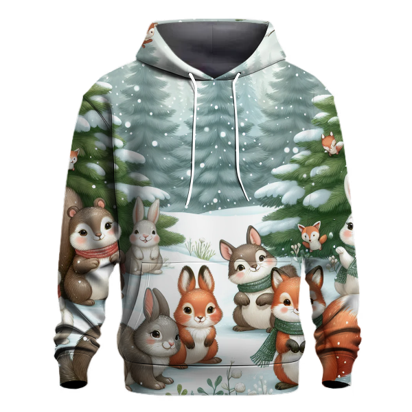 Winter Wonderland Critters Hoodie