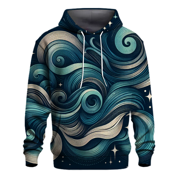 Mystical Galaxy Waves Hoodie