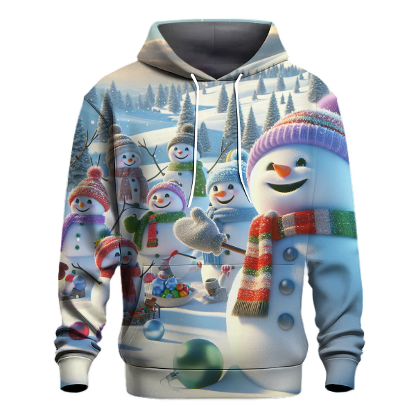 Jolly Snowman Shenanigans Hoodie