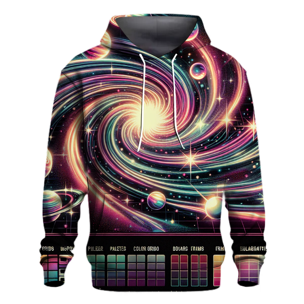 Cosmic Disco Glow Hoodie