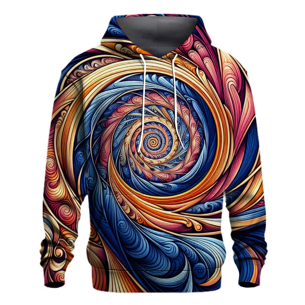Rainbow Swirls Hoodie
